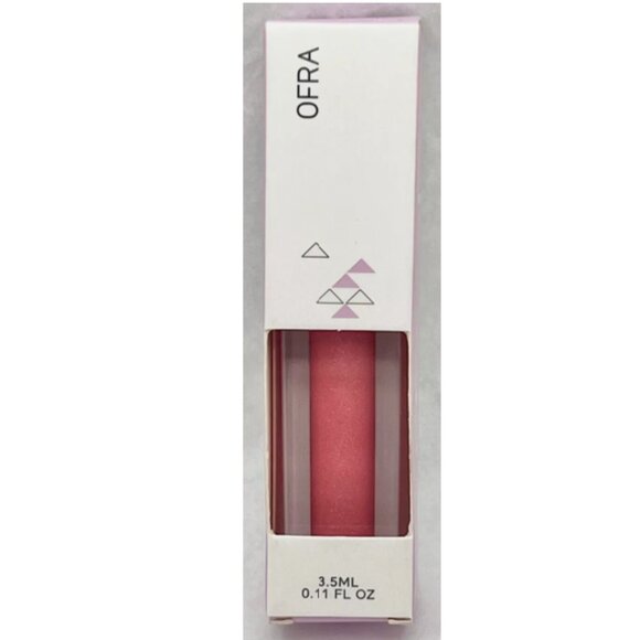 Set of 2 OFRA Hydrating Lip Gloss*~LOVE (Sheer Shimmer Pink Coral) 3.5ml NIB - Picture 3 of 14